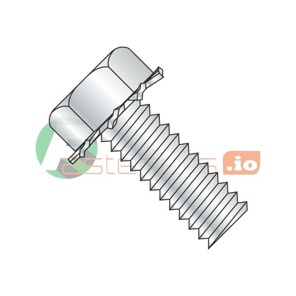Newport Fasteners 1/4"-20 x 5/8 in External Hex Machine Screw, Zinc Plated Steel, 2000 PK 539376 - main